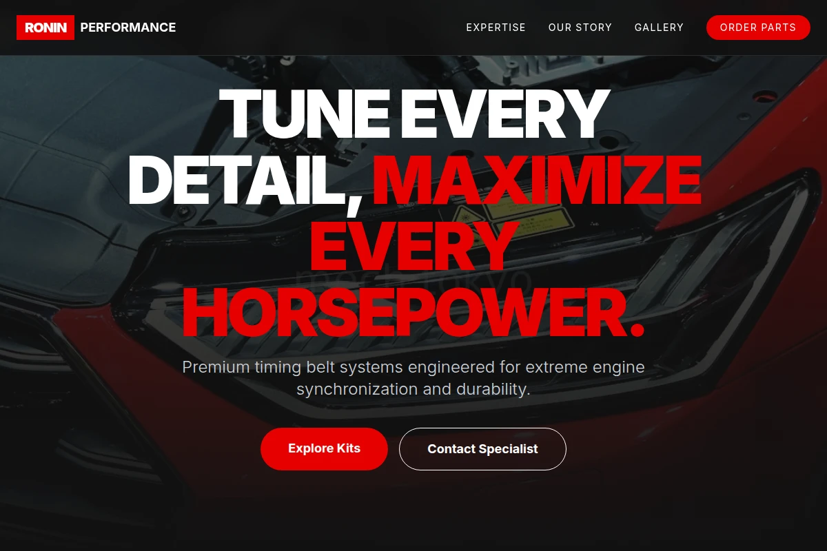 Timing Belt Auto Parts