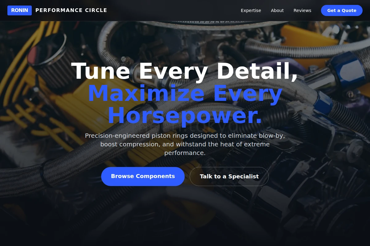 Piston Ring Auto Parts
