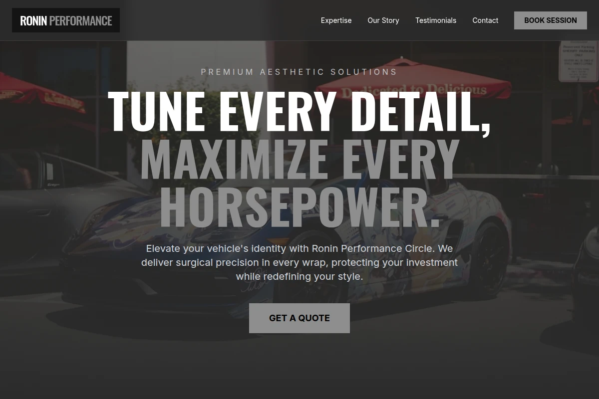 Throttle Car Wrap