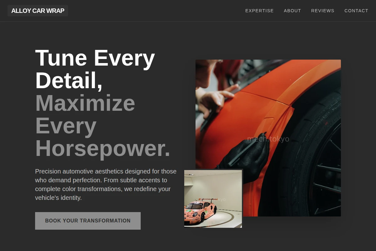 Alloy Car Wrap
