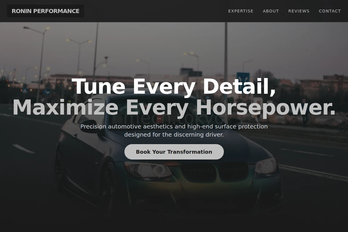 Sump Car Wrap
