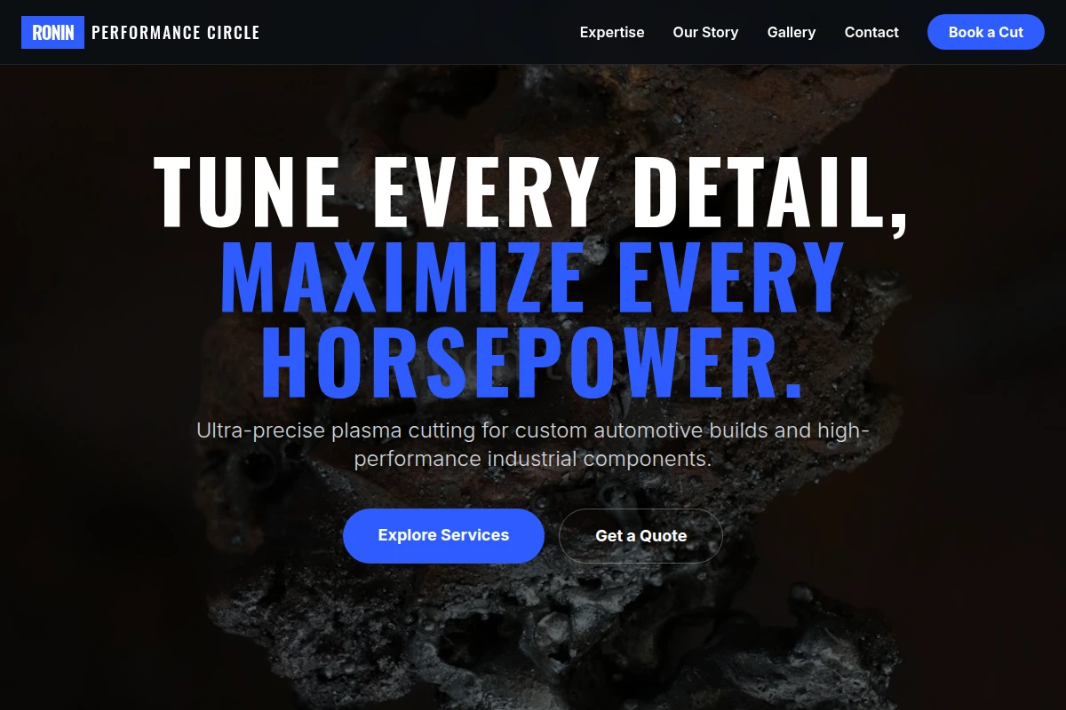 Camber Plasma Cutting